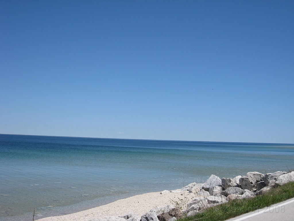 Mackinaw Island Area May 2008 0640.jpg - May 24 2008 a trip to Mackinac City for a 5 M race and a visit to Mackinac Island. A day to the UP, Paradise, Whitefish Point and Tahquamen Falls. This was followed by trips to Petoskey and Charlevoix.